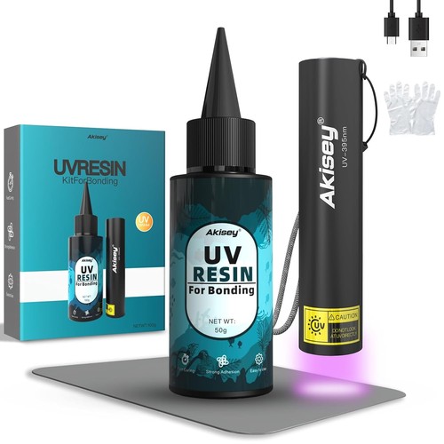Kit resina con lampara - de,