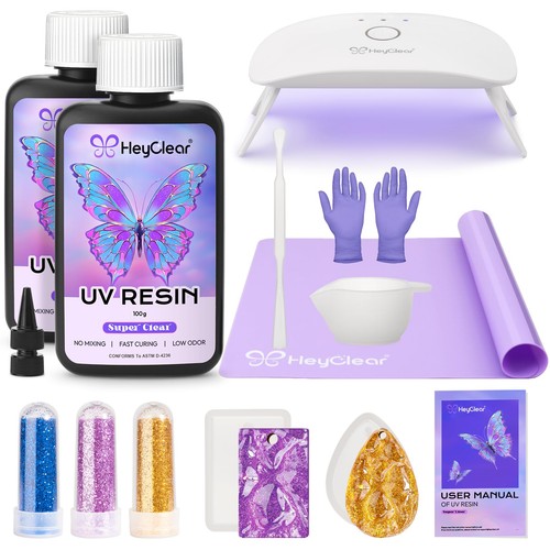 Resin kit with light - kit,
