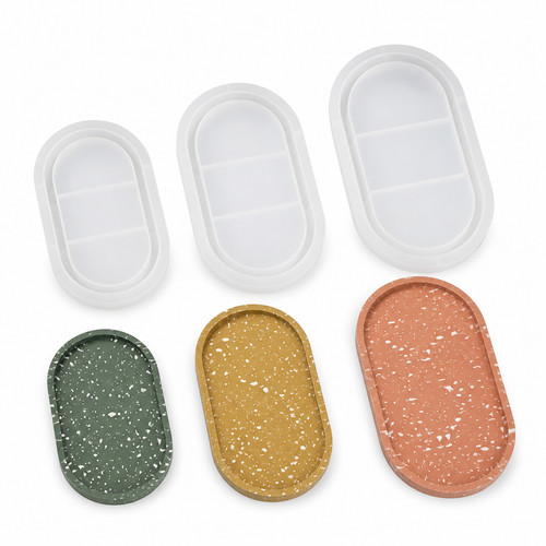 Set moldes ovalados de - set, 3