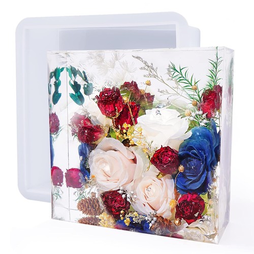 Let resin moldes cuadrados - resin,