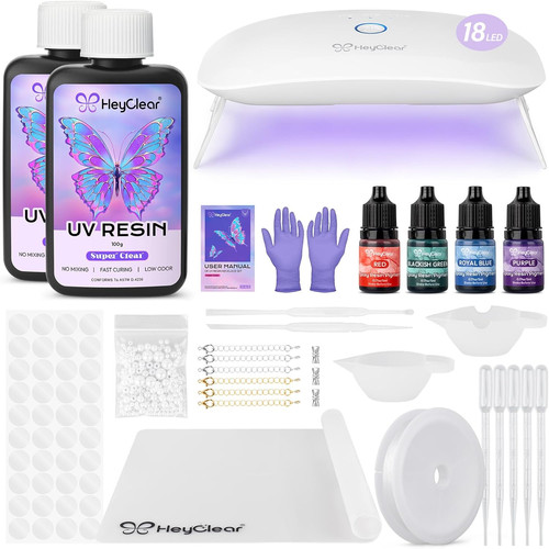 Resin kit jewelry making - uv,