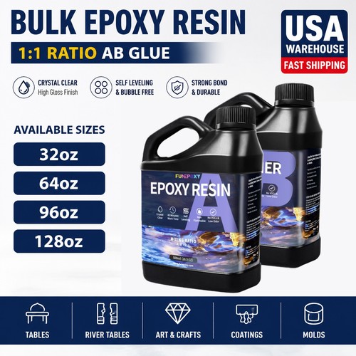 Epoxy resin kit crystal - resin,