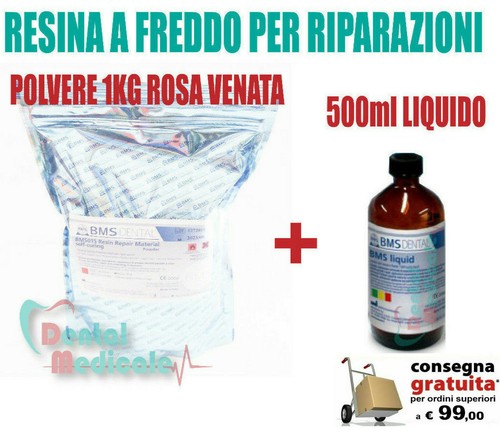 Resina per riparazione protesi - resina,